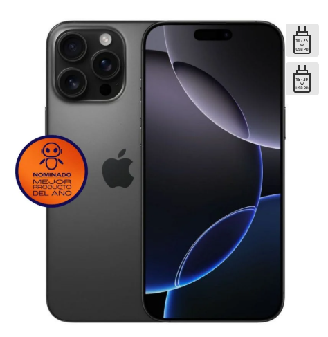 Apple iPhone 16 Pro Max 256GB Titanio Negro Libre