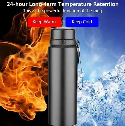 Botella de agua térmica de 1L
