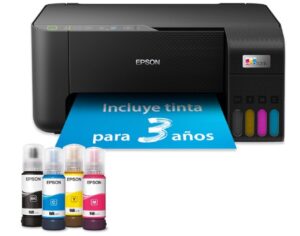 Epson Impresora multifunción EcoTank ET-2862 A4 con depósito de Tinta, conexión Wi-Fi y hasta 3 años de Tinta incluida