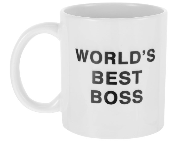 DOITOOL Taza De Cerámica 350 Ml Dunder Mifflin Boss