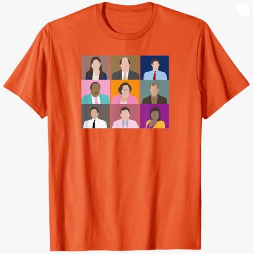The Office Dunder Mifflin Retratos Camiseta
