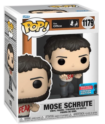 Funko Pop! TV: The Office - Fear Mose Schrute - Figura de Vinilo Coleccionable - Idea de Regalo- Mercancia Oficial