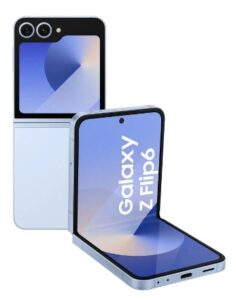 Móvil Samsung Galaxy Z Flip6 256GB Smartphone Plegable con IA Azul Libre