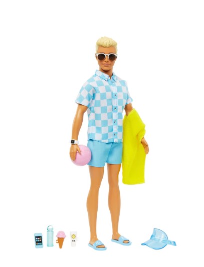 Muñeco Ken Día en la playa Barbie