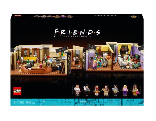 Set de Construcción Apartamentos de Friends de Serie de TV LEGO Icons