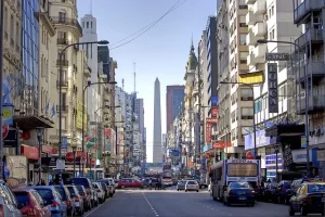 Una imagen de la ciudad de Buenos Aires en Argentina