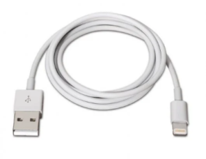 Aisens Cable Lightning a USB 2.0 Macho/Macho 2m Blanco