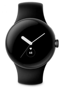 Google Pixel Watch LTE 41mm Reloj Smartwatch Negro Mate con Correa Deportiva Negro Obsidian