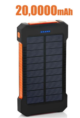 Banco de energía Solar portátil de 200000mAh