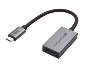 Cable Matters 48 Gbps Adaptador USB C a HDMI 2.1 (Adaptador HDMI USB C) para 4K 120Hz/8K 60Hz HDR - Compatible con Puertos USB4 y Thunderbolt 4/3-Resolución máxima