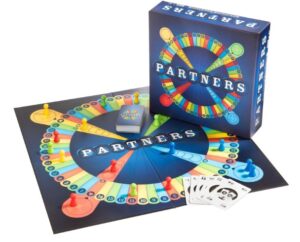 Juego de mesa PARTNERS - Juego de mesa de estrategia para 4 jugadores