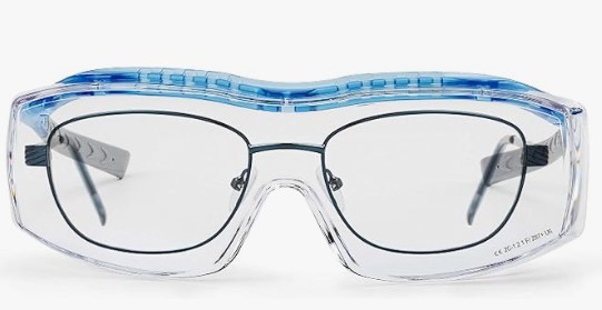 SolidWork SW8320 - Gafas de seguridad profesionales con protección lateral integrada, lentes transparentes, antivaho y con revestimiento de protección UV