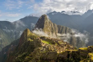 Una imagen de la histórica ciudad de Machu Picchu en Perú