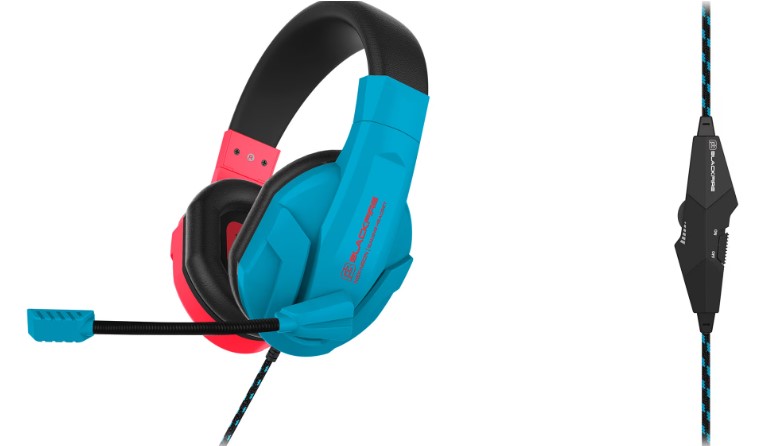 Headset Blackfire Gaming NSX-Neon Nintendo Switch