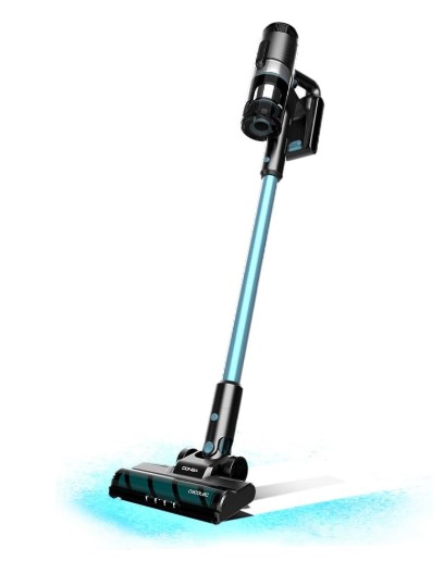 Cecotec Aspirador Escoba sin Cable Conga Rockstar 1500 Ray Jalisco. 215 W, 12 kPa, Autonomía 45 min, 3 en 1, Cepillo Jalisco, Accesorios, 2 Programas, Ciclón Paralelo, Depósito 500 ml