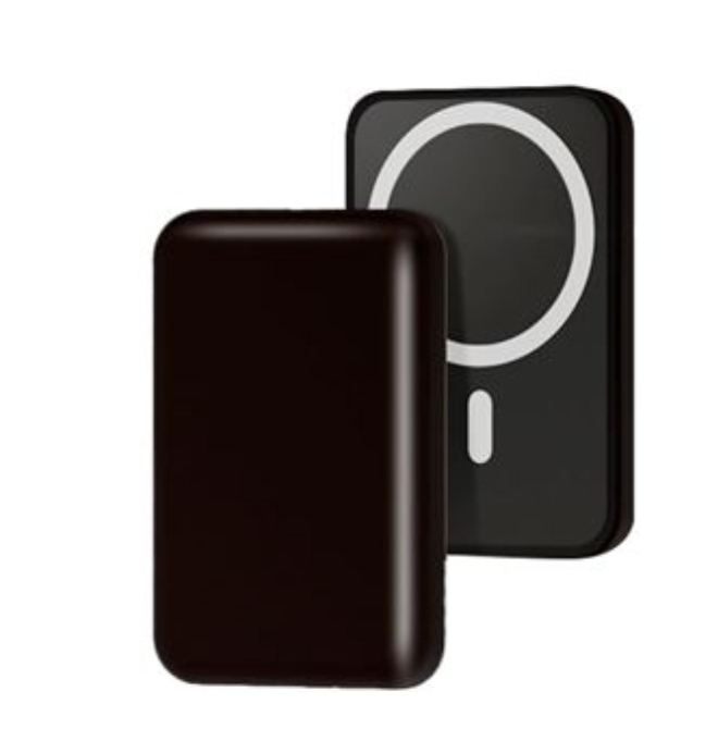 Batería externa magnética Klack QI y MagSafe de 10.000 mAH y 15W Negra