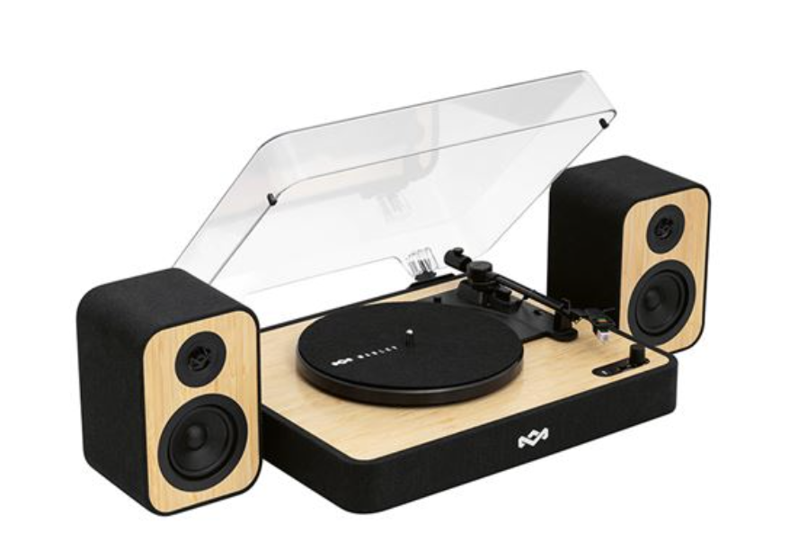 Tocadiscos Bluetooth House of Marley Revolution + Altavoces