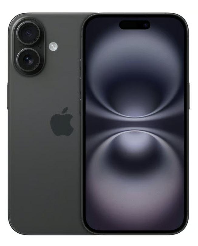 iPhone 16 Negro Reacondicionado • 128 GB • eSIM