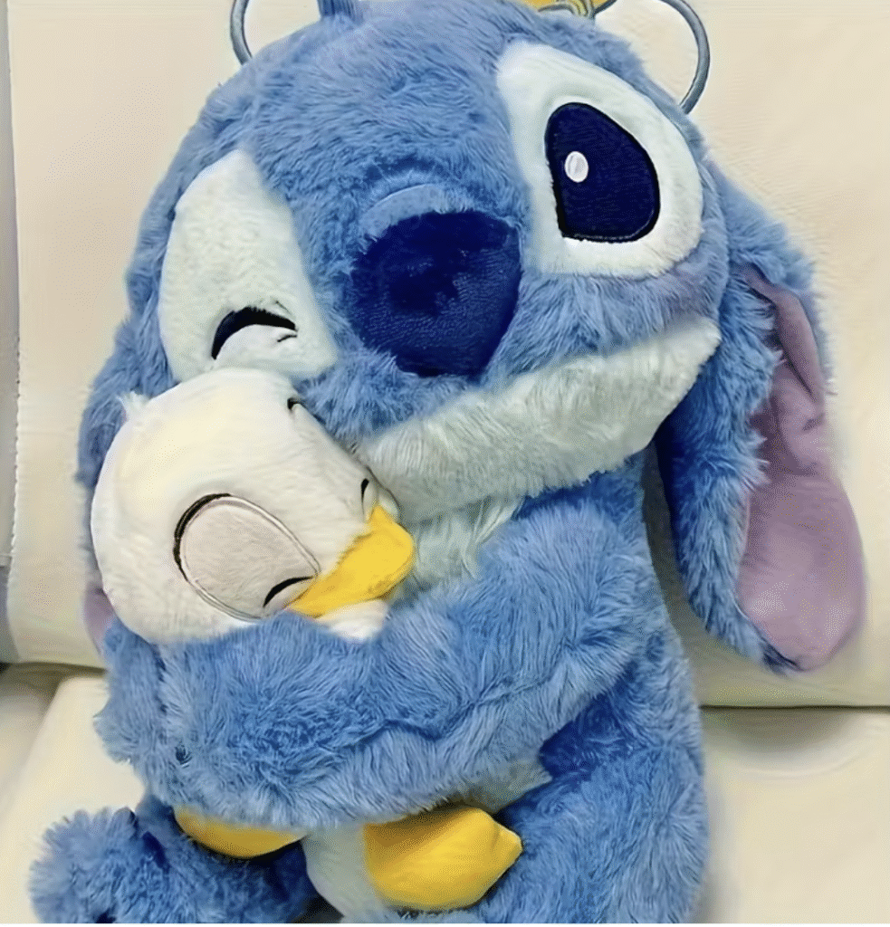 Peluche de Stitch con pato - Disney