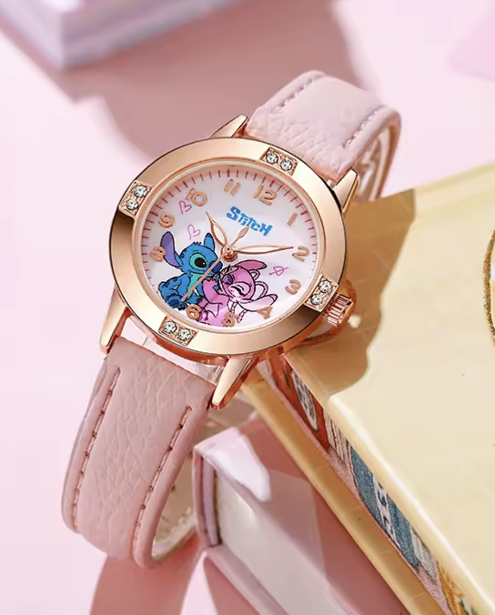 Reloj de Anime Disney Stitch para niños