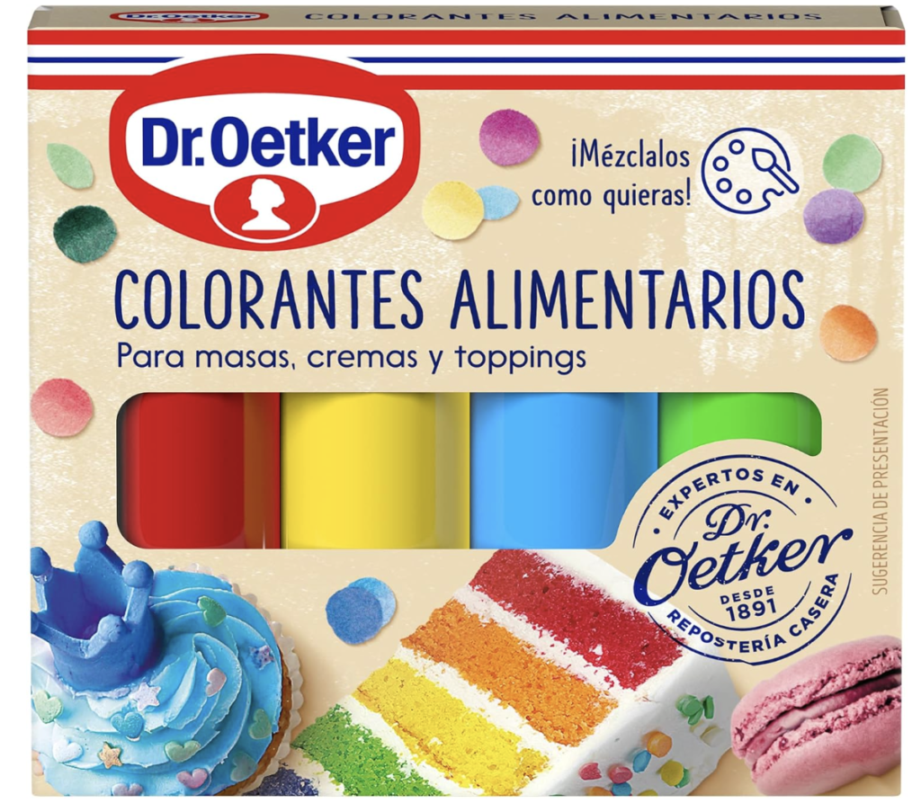 Colorantes alimentarios