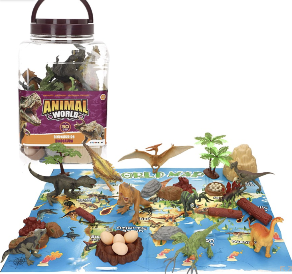 30 Figuras de Dinosaurios