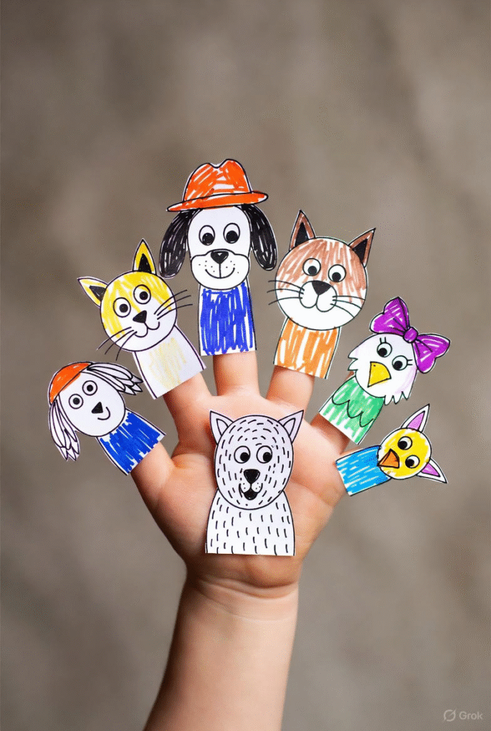 Marionetas para los dedos