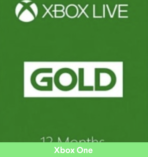 Suscripción Xbox Live Gold 12 Meses