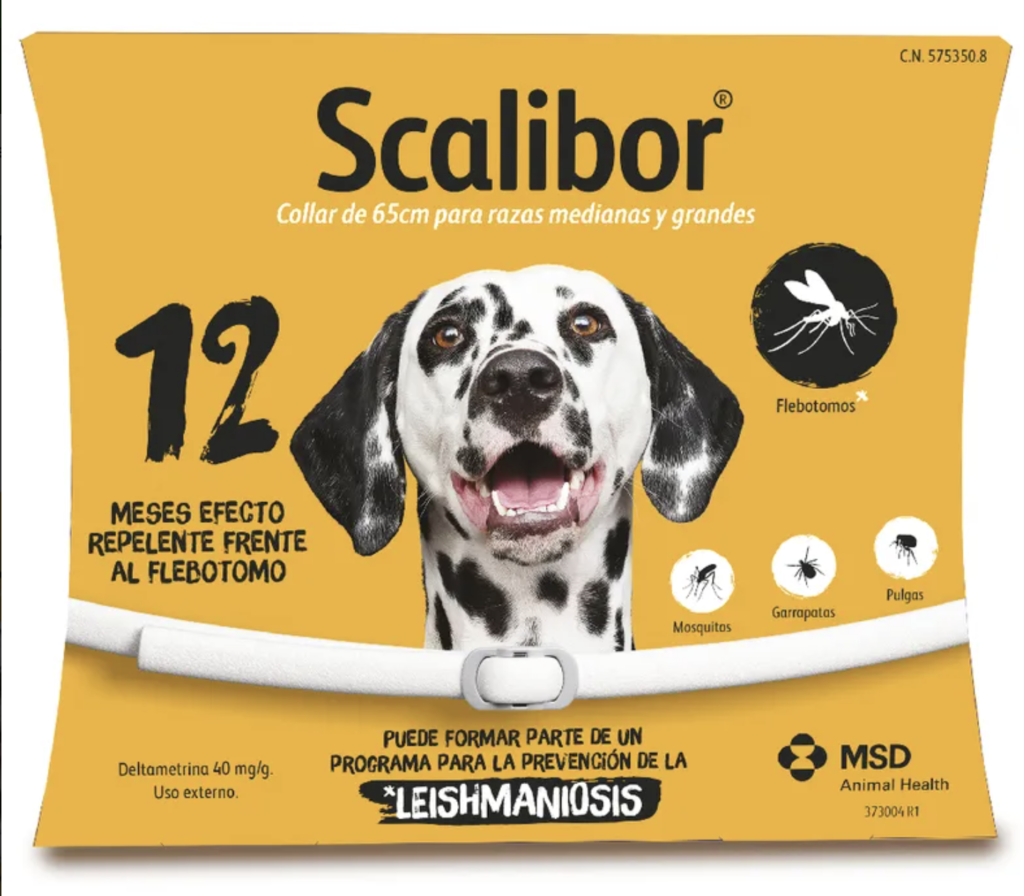 Collar Scalibor, antiparasitario para perros