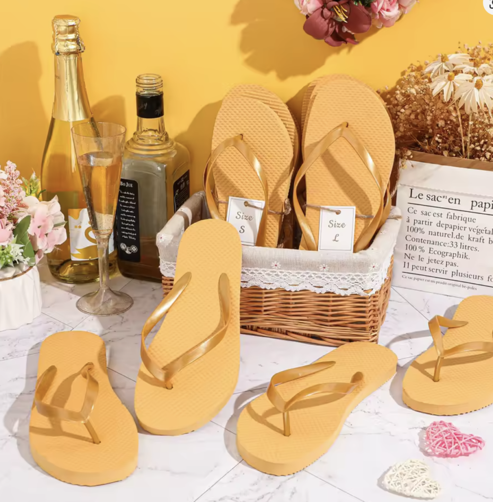 4/36 Pares de Chanclas para Invitados de Boda